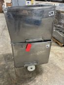 (2) Vemag S/S Buggy Carts, 400# Version (Rigging $50) (Located Cartersville, GA)