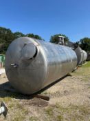 Used Approximately 4,000 Gallon 304 Stainless Steel Mix Tank, Manufacturer: Cherry-Burrell,