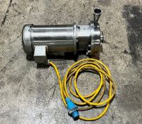 Alfa Laval 5 hp All S/S Centrifugal Pump, Model GHH-10 with 2