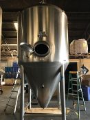 Premier Stainless 60 BBL Stainless Steel Fermentation Tank - Cone Bottom, Glycol Jacketed,