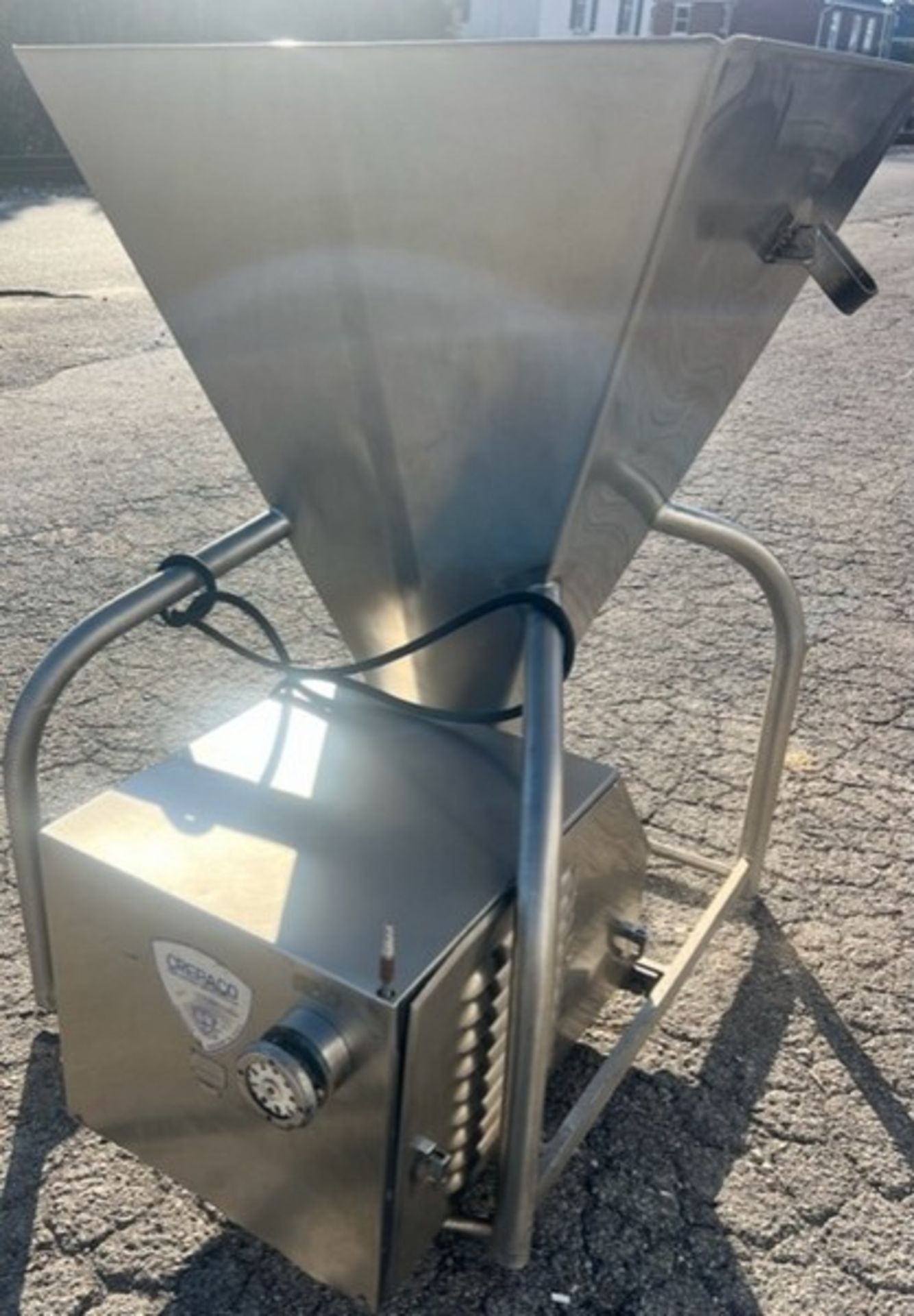 Crepaco Blender, Model SD, S/N 531ESD-573 with Cone Aprox. 37" x 34" x 45" Deep, Unit Measures 52" - Image 9 of 9