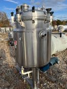 Used Approximately 85 Gallon 316L Stainless Steel Reactor, Manufacturer: Stainless Fabrication, Inc.