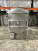 Crepaco Aprox.150 Gal. All S/S Paddle Blender, S/N 1696, Hydraulic Driven, 3