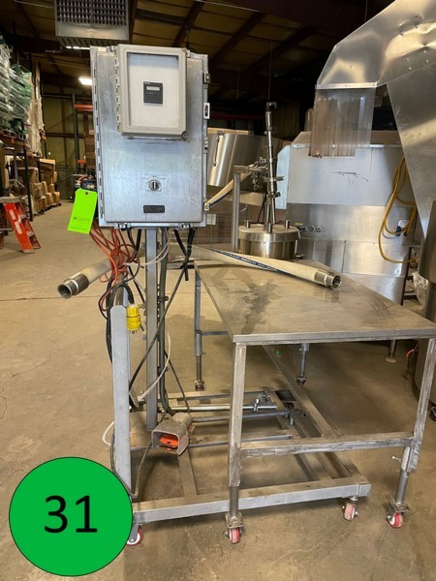 Filler; CIP Tank; Table (Loading Fee $300) (Located Dixon, IL) - Image 4 of 4