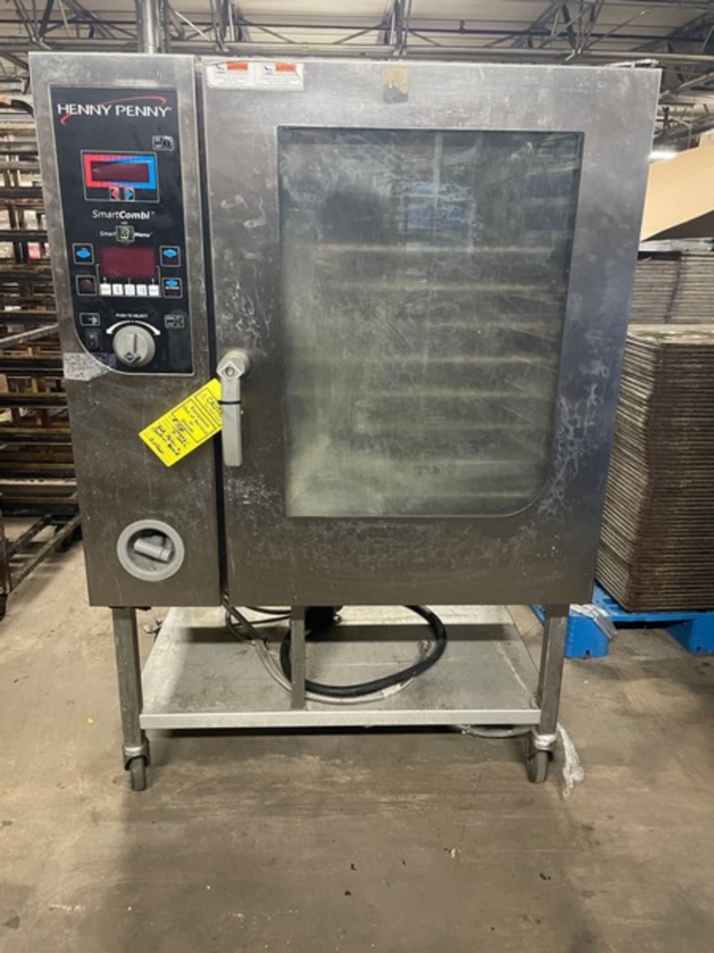 Henny Penny Combi Oven, Model Smart Combi, S/S Unit on Casters (NOTE: Bad Motor and Control