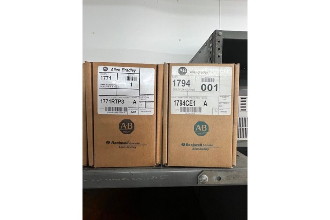 All contents on shelf are Allen Bradley, most items new open box includes: 1 Powerflex 527 25 hp - Image 2 of 6