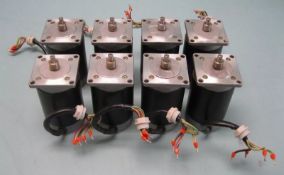 Lot (8) RS Components 191-8378 Stepping Motor (Handling Fee $25) (Located Springfield, NH) (#26)