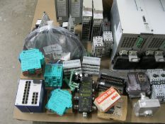 Pallet of miscellaneous PLCS, contactors, Allen-Bradley, Danaher, etc (Handling Fee $50) (Located
