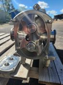 Fristam 1 hp S/S Sanitary Positive Displacement Pump, Model 58L, S/N 58L0512170, Pump is Jacketed