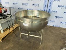 B.H. Hubbert & Son Inc. S/S 60 Gal Kettle, S/N 15688, 40 PSI @ 357 F, 287 F @ 40 PSI (INV#99436) (Lo