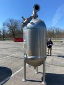 LEE S/S Vacuum Vessel, S/N 13755-1, NAT'L BD: 8121, MAWP Jacket 90 PSI @ 332 F, MDMT Jacket -20 F @