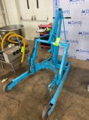 Moose 800 lb. Capacity Barrel Lift, M/N A72, S/N 0288, Mounted on Wheels (INV#99391) (Located @ the
