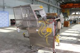 A.E. Randles Co. Inc. S/S Tray Former, M/N SL3-1000, S/N SL3-0318, Mounted on S/S Legs with Casters