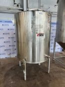 Viatec Aprox. 500 Gal. S/S Single Wall Tank, Vessel Dims.: Aprox. 57