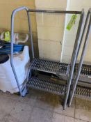 Cotterman 450 lb. Portable Stairs (INV#84898)(Located @ the MDG Showroom 2.0 in Monroeville, PA)(Han