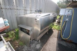 Mueller 1,000 Gal. S/S Farm Tank, with Hinged Lid, M/N M, S/N 32966, with Freon Jacket, 4-Prop Agita