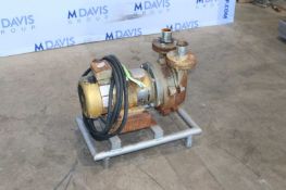 Buusch Vacuum Pump, with Baldor 1755 RPM Motor, 208-230/460 Volts, 3 Phase, with Associated Steam Va