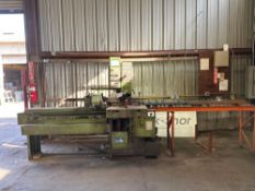 Kaltenbach KKS 400 Semi Automatic Cold Saw, In Feed and Out Feed Roller Tables s/n 104558