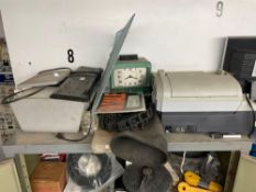 Storage Cabinet with Contents