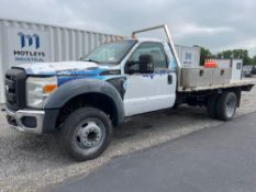 2011 Ford F-450SD XL Flatbed Truck