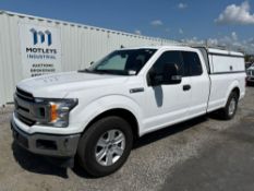 2019 Ford F-150 XLT Extended Cab Pickup Truck with ARE Utility Truck Cap