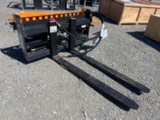 2024 Wolverine PFA-11-3300G Adjustable, Hydraulic Pallet Fork