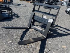 2024 Wolverine MPF-11-2500G Mini Skid Steer Pallet Fork Attachment