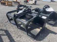 2024 Wolverine MSG-11-44W Mini Skid Steer Stump Grapple Attachment