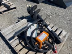 2024 Wolverine MAD-12-12D Skid Steer Auger Attachment