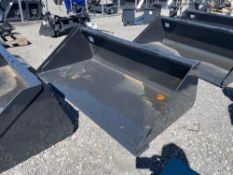 2024 Wolverine TDB-11-66W Skid Steer Track Duty Bucket Attachment