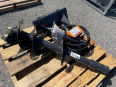 2024 Wolverine MAD-12-12D Skid Steer Auger Attachment