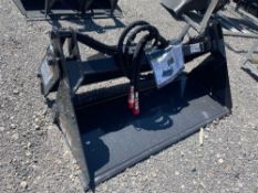 2024 Wolverine MCB-11-48W Mini Skid Steer Combination Bucket Attachment