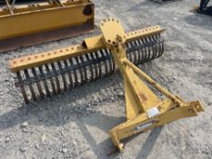 King Kutter Three Point Hitch Landscape Rake
