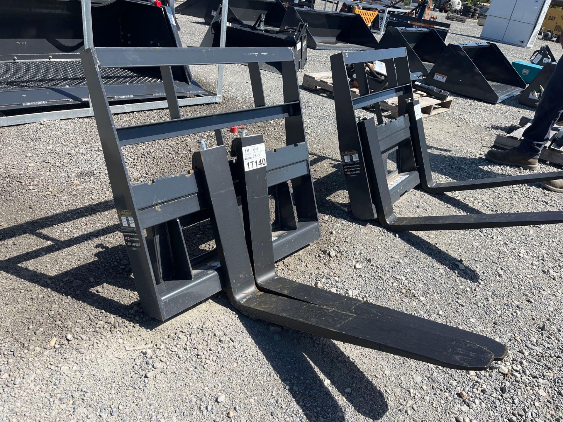 2024 Wolverine MPF-11-2500G Mini Skid Steer Pallet Fork Attachment - Image 5 of 5