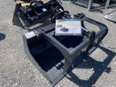 2024 Wolverine MSG-11-44W Mini Skid Steer Stump Grapple Attachment