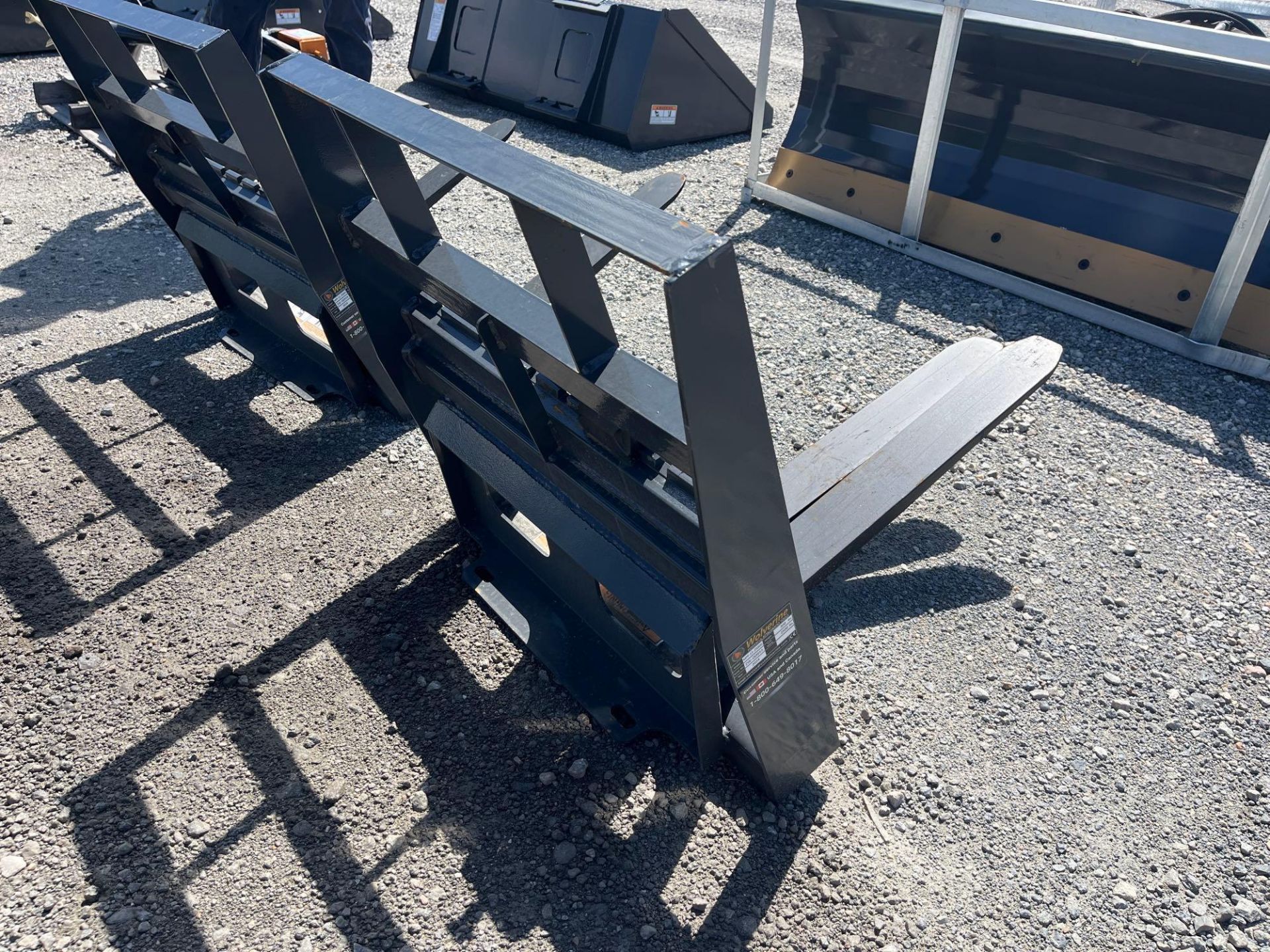 2024 Wolverine MPF-11-2500G Mini Skid Steer Pallet Fork Attachment - Image 4 of 5