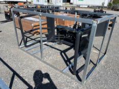 2024 Wolverine BSH-12-75D Skid Steer Bale Squeeze Hydraulic Adjustable Attachment