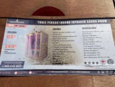 2024 Landhonor LHR-LSN30F Three Person Indoor Infrared Sauna Room