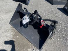 2024 Wolverine MCB-11-48W Mini Skid Steer Combination Bucket Attachment
