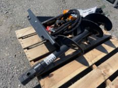 2024 Wolverine MAD-12-12D Skid Steer Auger Attachment