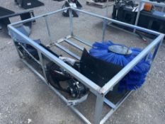 2024 Wolverine FBS-11-36D Skid Steer Feed Bunk Sweeper