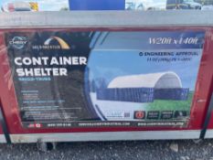 2024 Gold Mountain C2040-300g PE Container Shelter