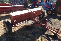Pull Behind 8' Gandy Drop Seeder