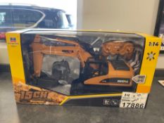 2024 Huina 1535-1 15-Channel RC Full Function Excavator Model Toy
