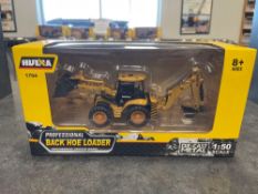 2024 Huina 1704 Backhoe Loader Model Toy