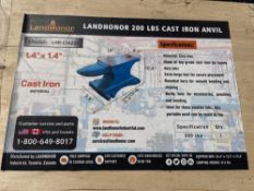 2024 Landhonor LHR-CIA200 Cast Iron Anvil