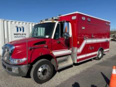 2015 International Durastar 4300 SBA LP Ambulance