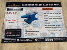 2024 Landhonor LHR-CIA400 Cast Iron Anvil