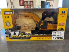2024 Huina 1531 11-Channel RC Full Function Excavator Model Toy