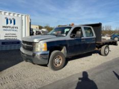 2008 Chevrolet 3500HD Crew Cab Flatbed Truck